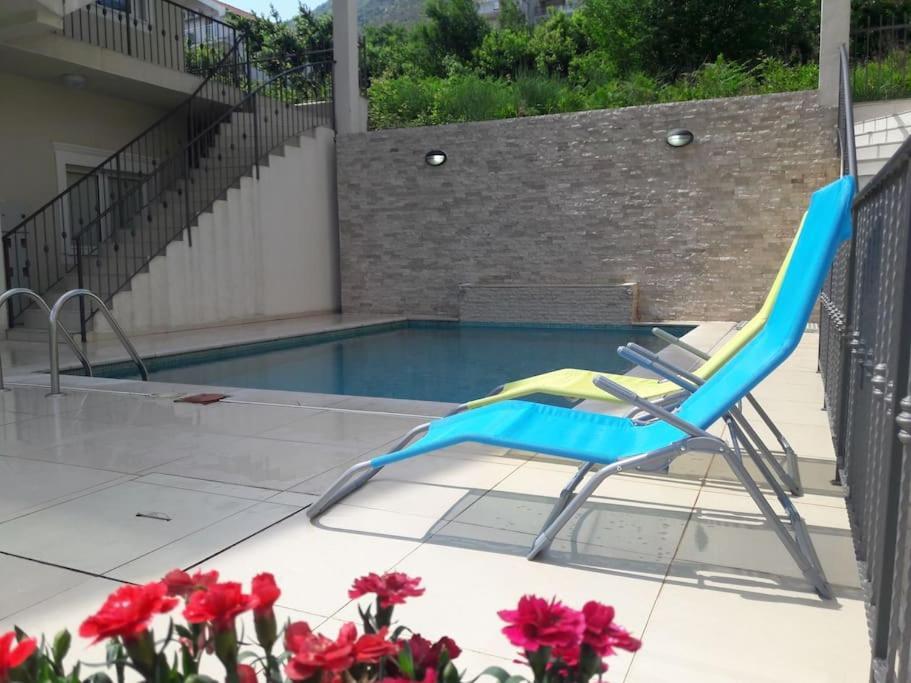 2Br Apartment With Pool Kotor Eksteriør billede